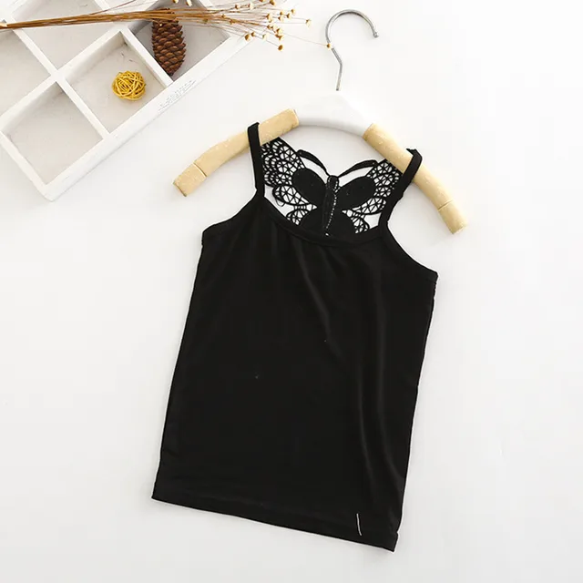 Buy Lace Girls Shirts Cotton Girl Underwear Bow Tops