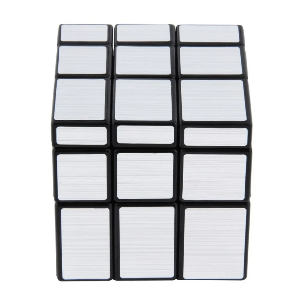 3x3x3 магический зеркальный куб professional Gold & Silver Magic Cast Coated Puzzle speed Cube обучающие игрушки для детей магический куб