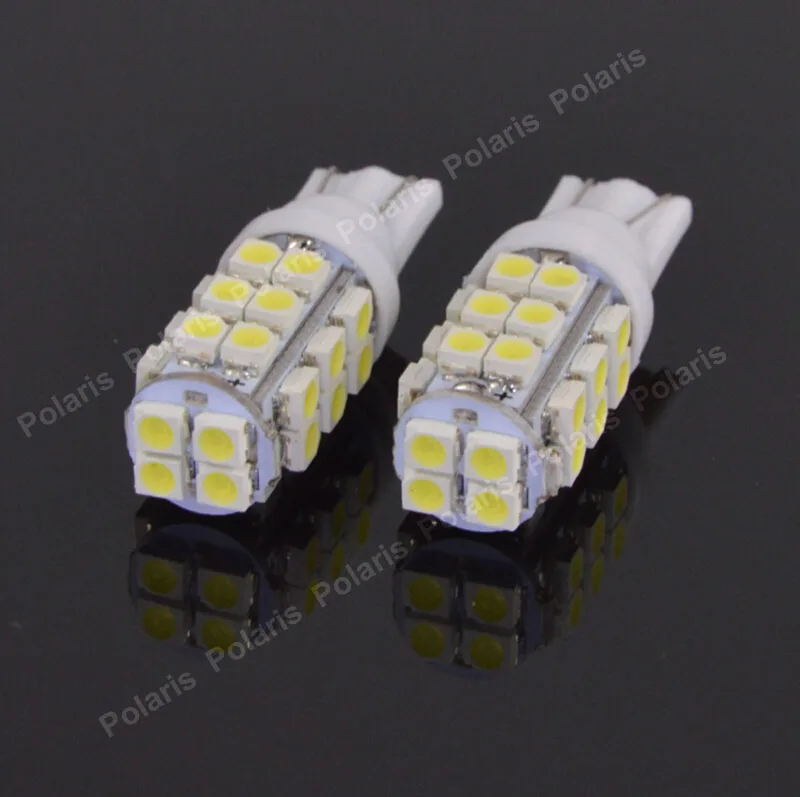 

10pcs High Quality T10 1210 3528 Car High Power 168 194 W5W White 28 SMD LED Wedge Auto Lights Bulb Lamps 12V