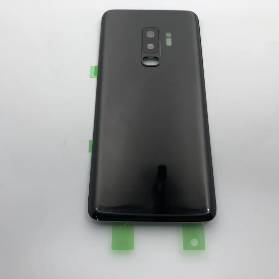 Задняя крышка батарейного отсека для Samsung Galaxy S9 G960 + G965 Plus стеклянная корпуса клей