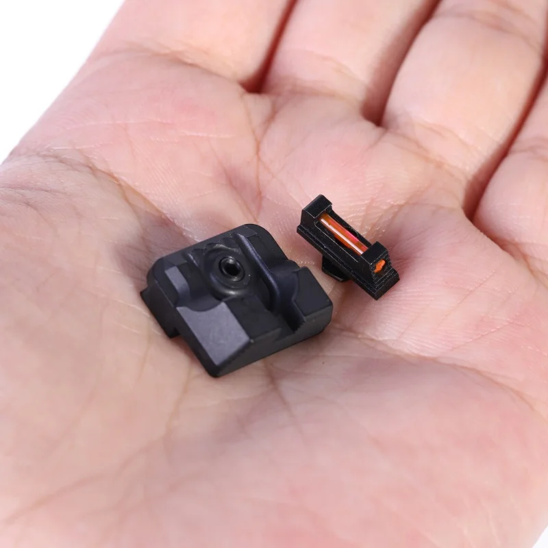 الألياف البصرية الجبهة البصر/الخلفية القتالية غلوك البصر V3 الأسود ل غلوك النماذج القياسية التكتيكية الصيد المعادن ممتازة