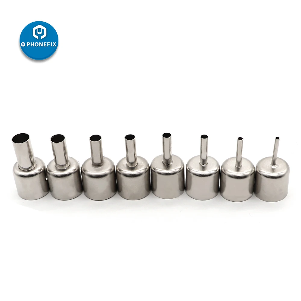 

850 Series Hot Air Rework Station BGA Soldering Accessory Heat Gun Nozzles with 900M-T 1C Series Solder Iron Tips