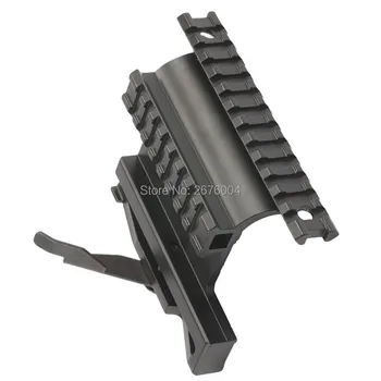 

Tactical AKs Double Picatinny-Style Side Rail Scope-Sight Mount Side Picatinny Rail QD Mount /Tactical Side Plate For AK