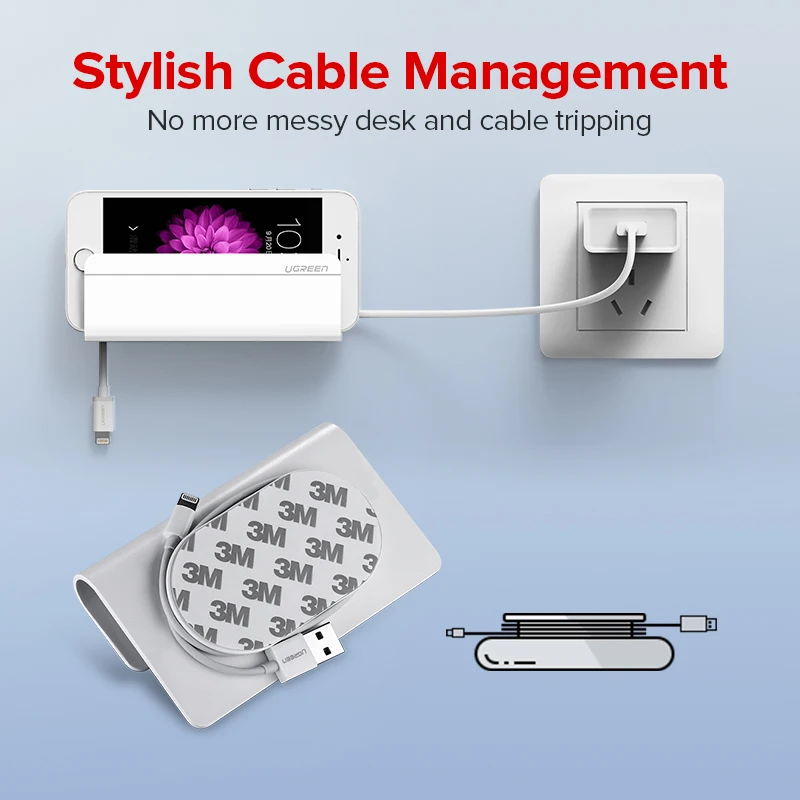  Ugreen Handy Halter Stehen Für iPhone X 8 7 6 Wand Halterung Halter Klebstoff Stehen für Samsung Te
