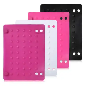 

1Piece Silicone Heat Resistant Mat Anti-heat Mats For Hair Straightener Curling Iron H7JP