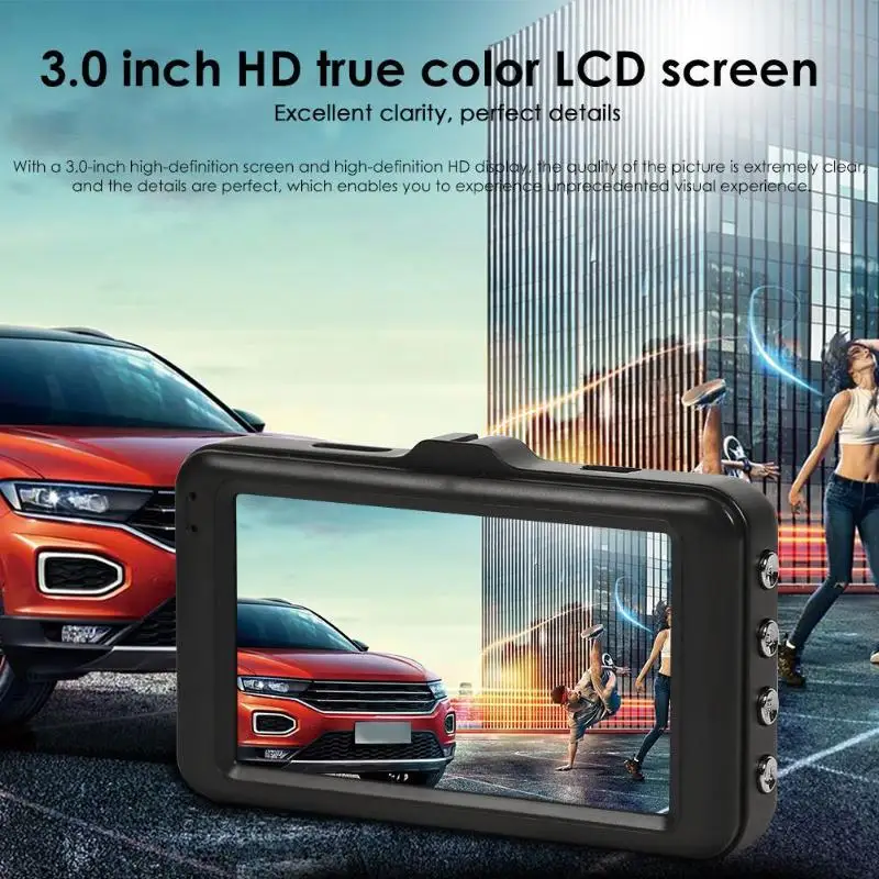 L302 DVR камера 3,0 дюймов HD 1080 P g-сенсор Мини DVR Регистратор