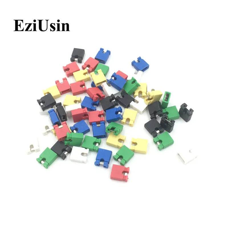 Tasa de descuento EziUsin-conector de bloques de puente para ordenador, tarjeta de expansión para unidad de disco duro, 2,54mm, 3, 1/2 76oyVzLY