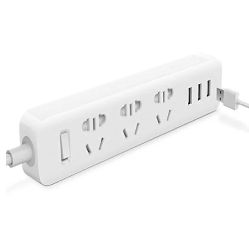 

Free Shipping Powerstrip Outlet Socket 3 USB Standard Extension Socket Plug Multi-purpose Smart Power Strip Home Electronics