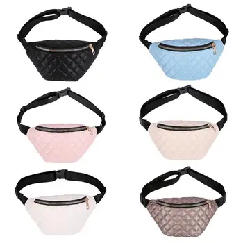 

Fanny Pack Chest Waist Bum Belt Bags Rhomboid Quilted Crossbody Shoulde Bags Women Female 2019 Handbag