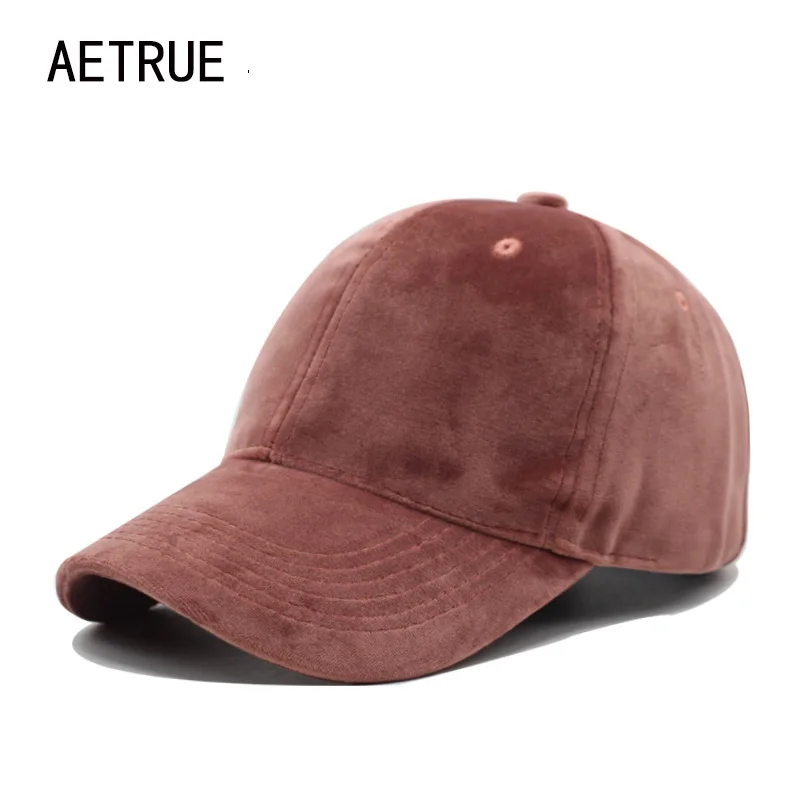 Aetrue Для женщин Snapback Бейсбол Кепки Для мужчин Шапки для Для Мужчин Кости брендовая плотная Повседневное пустой Gorra Регулируемая черный