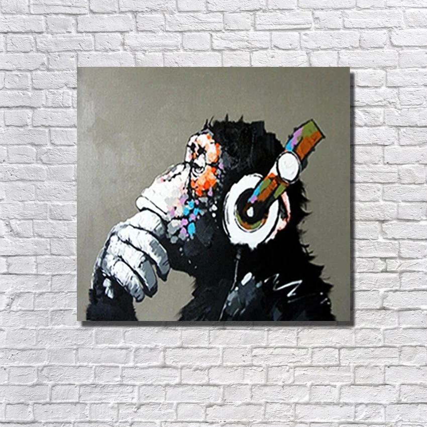 Free Shipping Modern Hand painted Art Deco Painting Oil Painting On