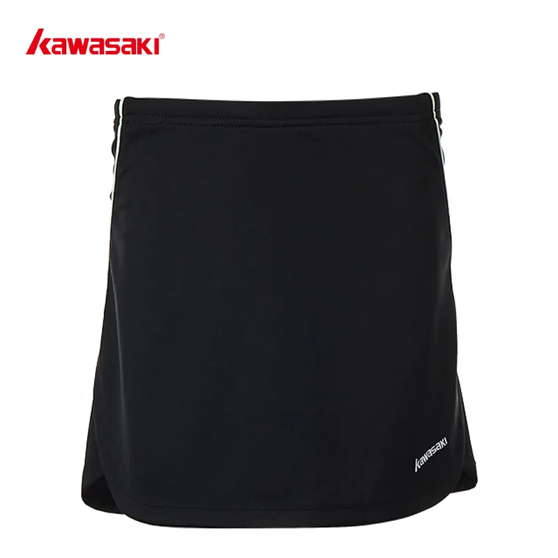 Kawasaki воздухопроницаемая полиэфирная Женская юбка-шорты для тенниса, юбки для бадминтона, бега, фитнеса, SK-T2703