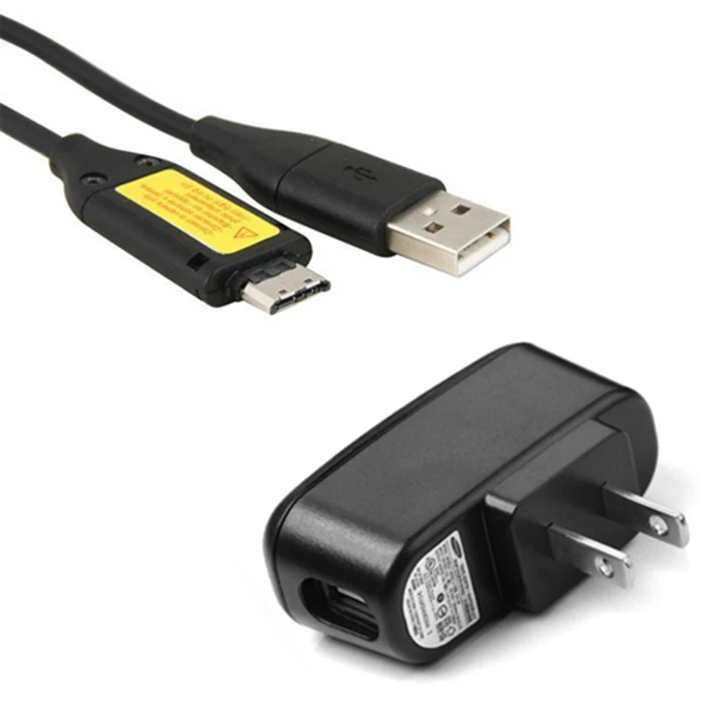 Camera USB Charger and Data Cable for Samsung ES55 TL220 TL9 NV30 HZ10W
