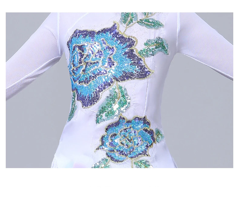 Hanfu Детские Классические танцевальные костюмы для девочек элегантный китайский