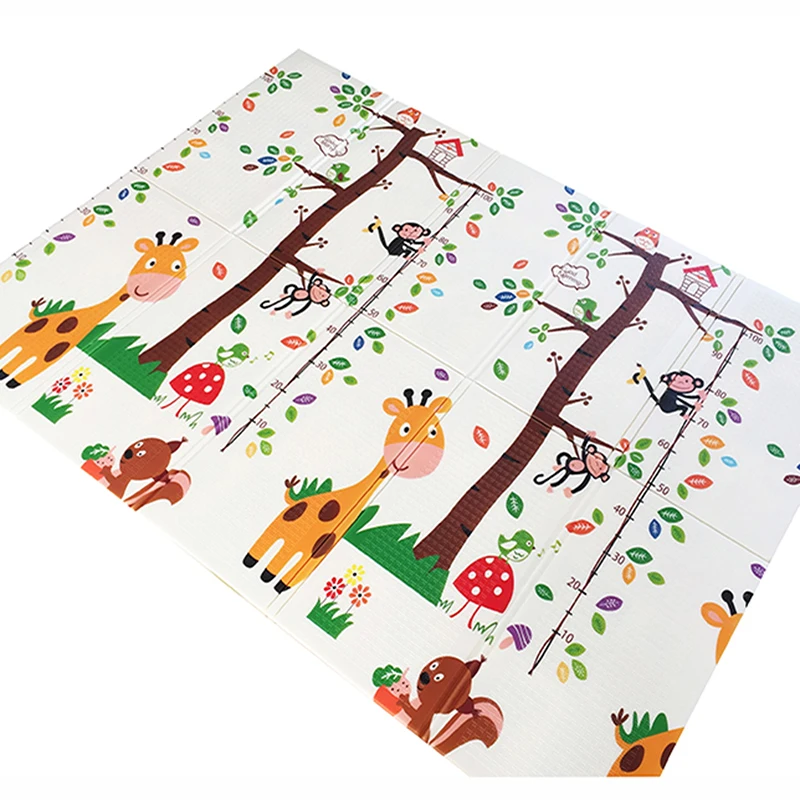 Baby Foldable Play Mat 150X200CM Toddler Kids Rug Thick Home Room 1CM