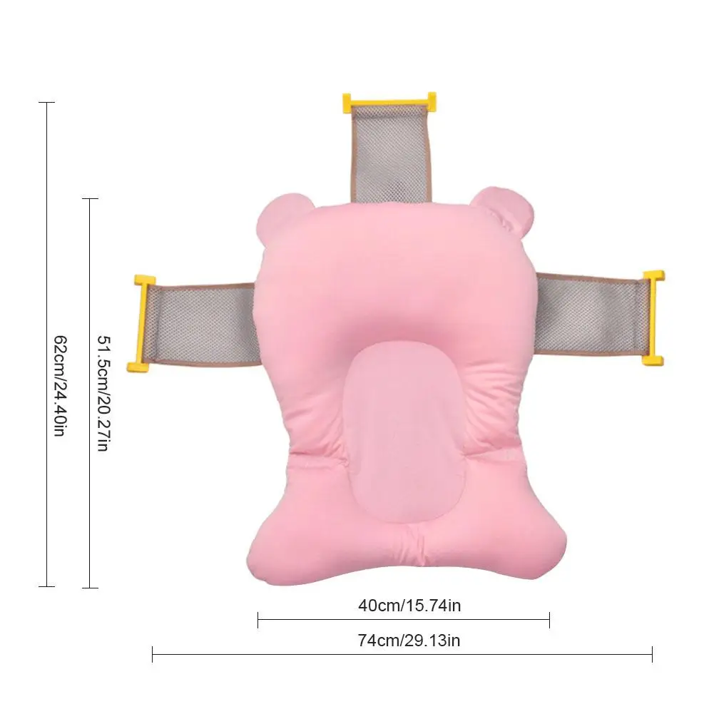 Newborn Baby Bathtub Foldable Cartoon Mat Soft Seat Infant Sink Shower Baby Play Bath Cushion Children's Bathing Bed mat Newborn Baby Bathtub Foldable Cartoon Mat Soft Seat Infant Sink Shower Baby Play Bath Cushion Children's Bathing Bed mat