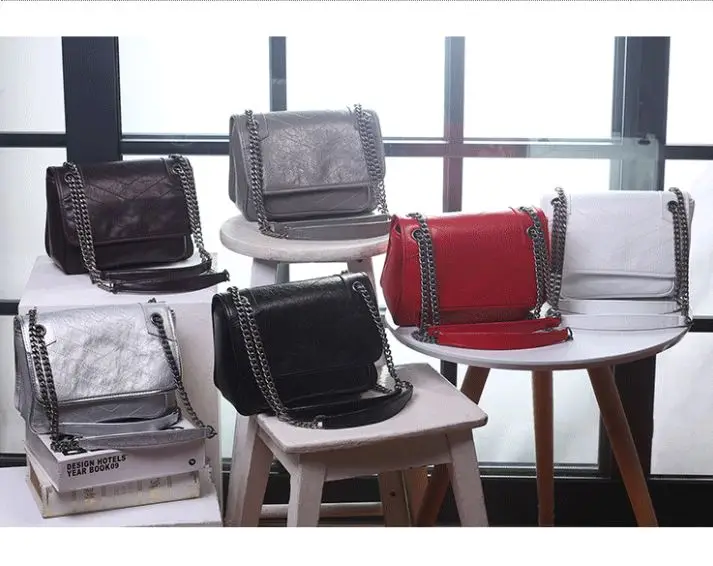 

Guarantee 100% Genuine Leather handbags Women Messenger bags Vintage Shoulder Bags Female Casual Soft Leather bag