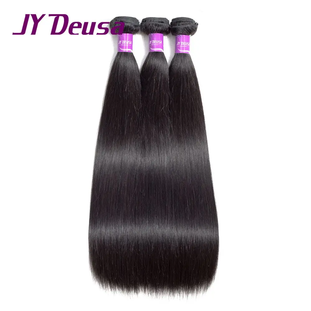 Jy Deusa Chinese Straight Hair Extension 10 28 Inch Natural Black Color