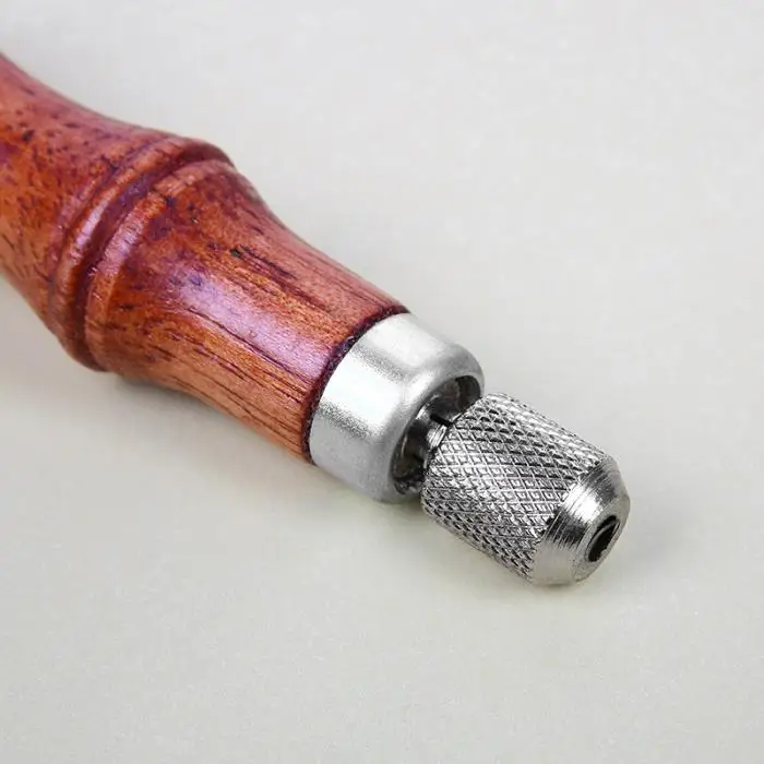 Профессиональный кожаный Craftool 4-в-1 шило комплект лезвий для кожаная обувь на шнурках зубило шить Дырокол инструменты 8 LXY9