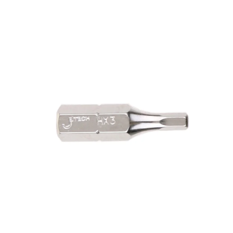 

Jetech 10pcs 1/4 drive standard hex shank square screwdriver bit 2mm 3mm 4mm 5mm 6mm inserted hexagon bits 25mm length S2 steel