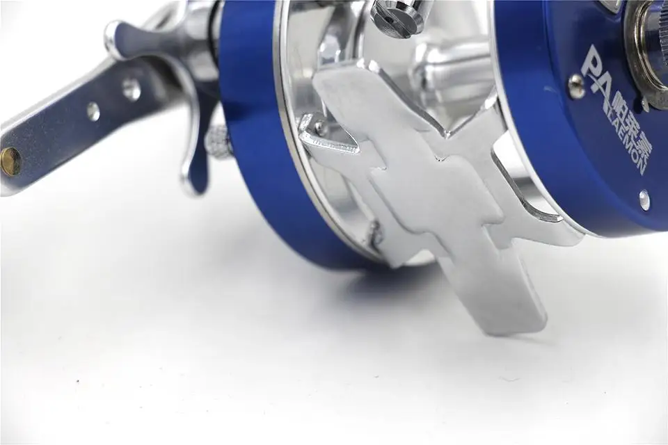 Carretéis da Carcaça de Isca de Pesca 6 + 1bb Direita Baitcasting Reel Barco Tambor Corrico Pesca Marítima Enfrentar 5.2: 1 11 Reel Barco Tambor Corrico Carretéis da Carcaça