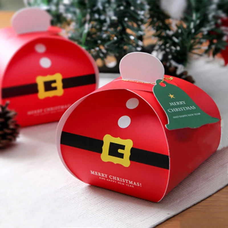 Merry Рождество висячие подарочная карта Xmas Tree бумажные бирки для поделок
