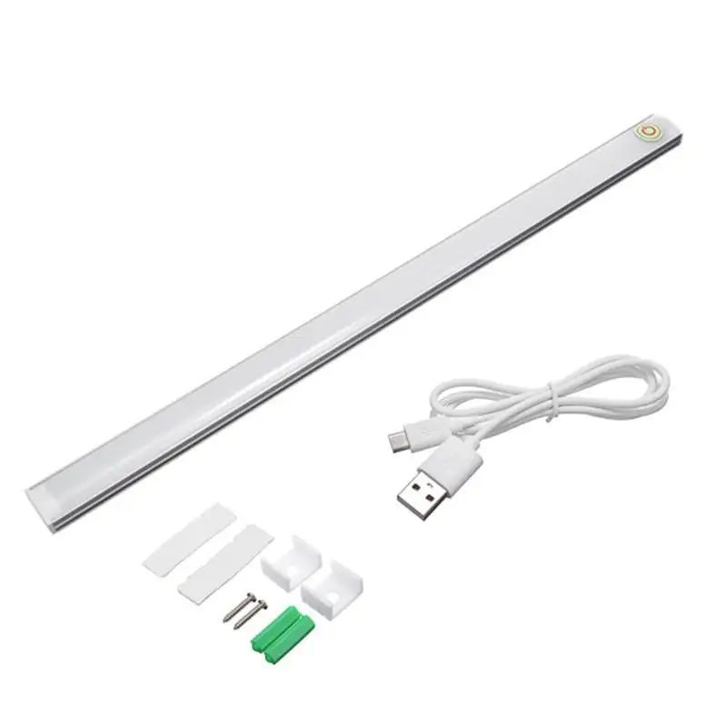 21 светодио дный 6 Вт USB Touch-Сенсор затемнения светодио дный бар лампа для Спальня тумбочка шкаф свет Чистый теплый белый DC5V