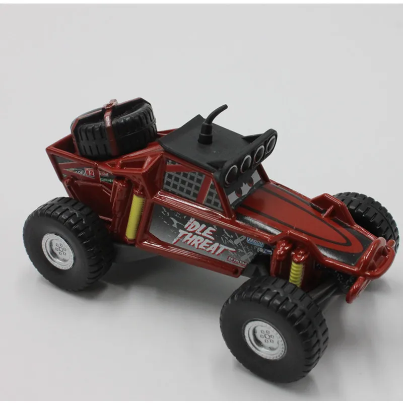 Disney Pixar Cars Lighting Mcqueen литая модель автомобиля с большим колесом коричневый пляжный