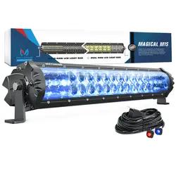 MICTUNING Magical M1S 19 дюймов аэродинамический светодиодный световой бар с ледяным синим акцентом свет-эксклюзивный Оптимизированный дизайн