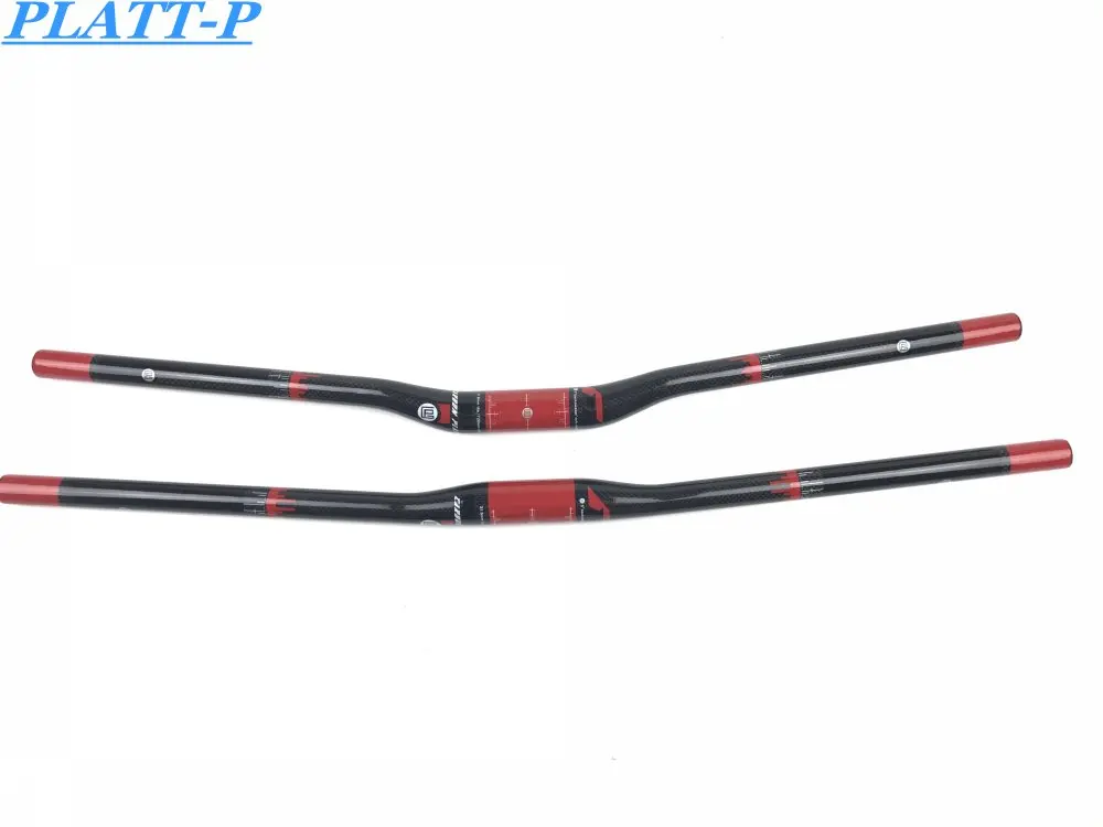 

Discounts! Sale 2018 PLATT P Mountain Steering Wheel Silver Flat Waist Carbon Carbon Handlebar 31.8 * 660/680/700/720/740/760mm