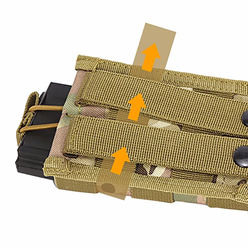M4 M16 чехол 5:56. 223 журнал тактические Подсумки охотничьи рации сумки стиль Molle Rifle Mag Карманный спортивный кулон посылка