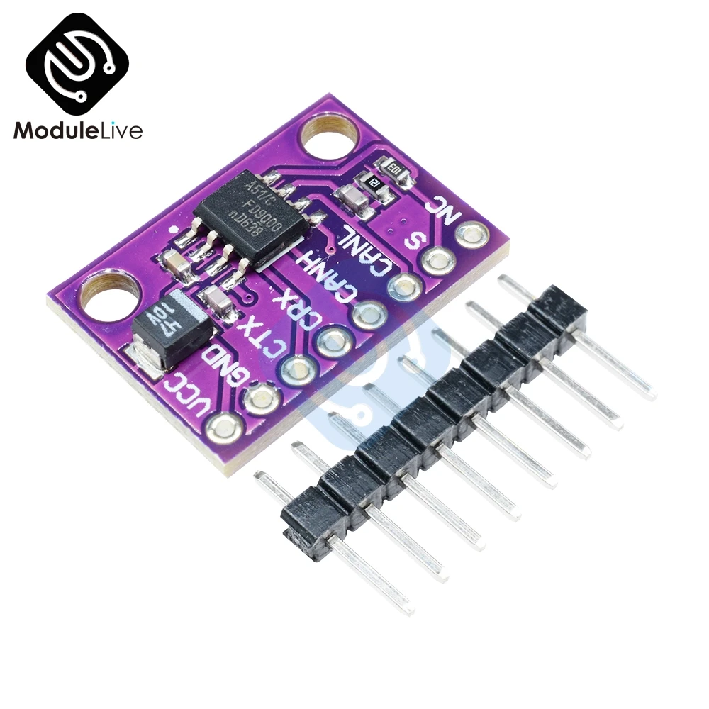 

CJMCU-1051 TJA1051 High Speed Low Power Consumption And CAN Transceiver Module 3V ~ 5V Replace TJA1050 For Arduino