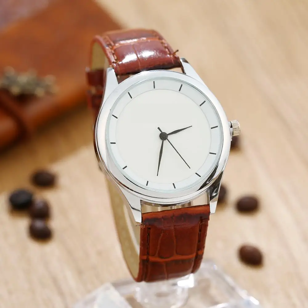 

Gnova Platium Student Office Women Watch Lovers BIG Small Dials Pu Leather Wristwatch Analog Quartz Fashion Girl Geneva Style