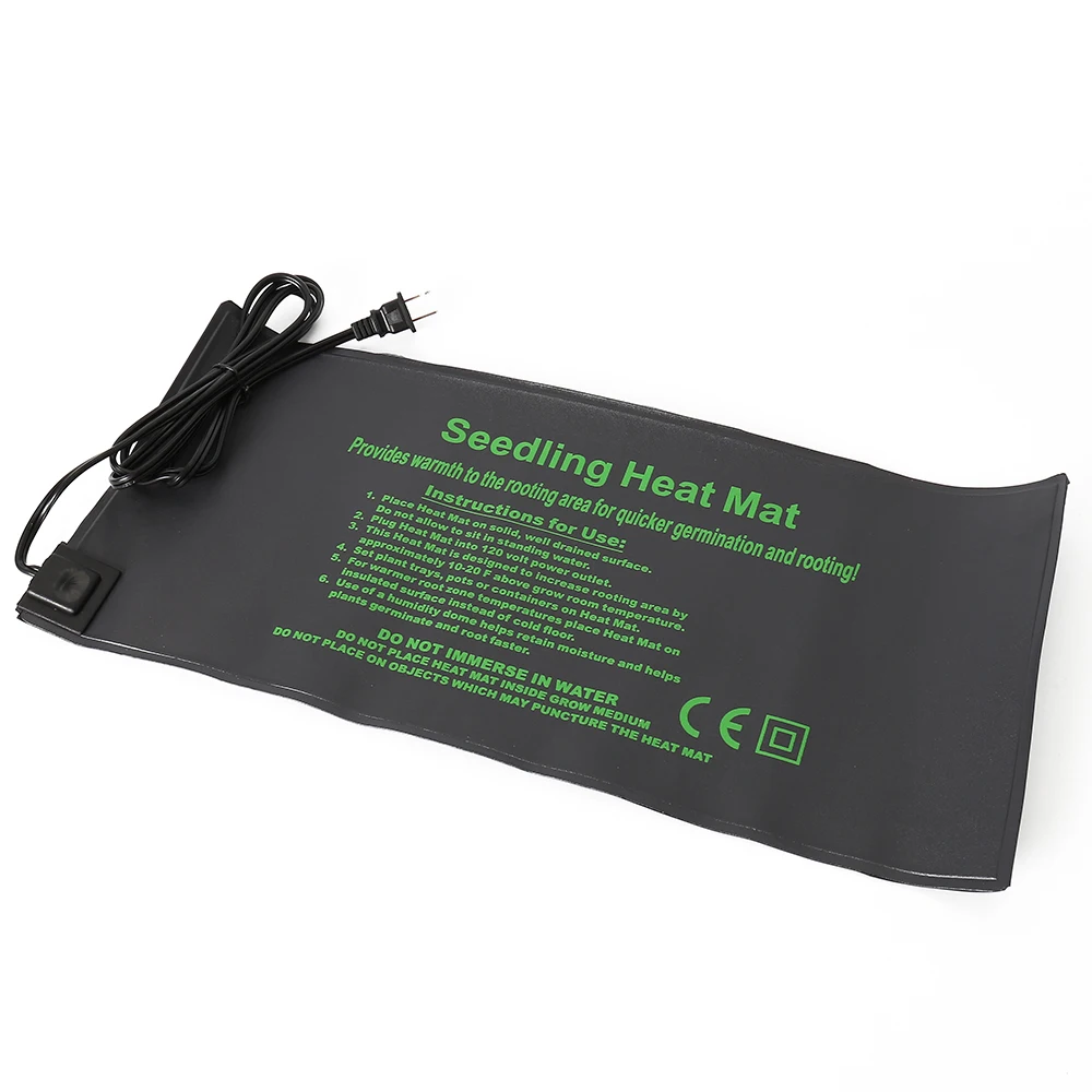 Seedling Heat Mat Plant Seed Germination Propagation Clone Starter Pad