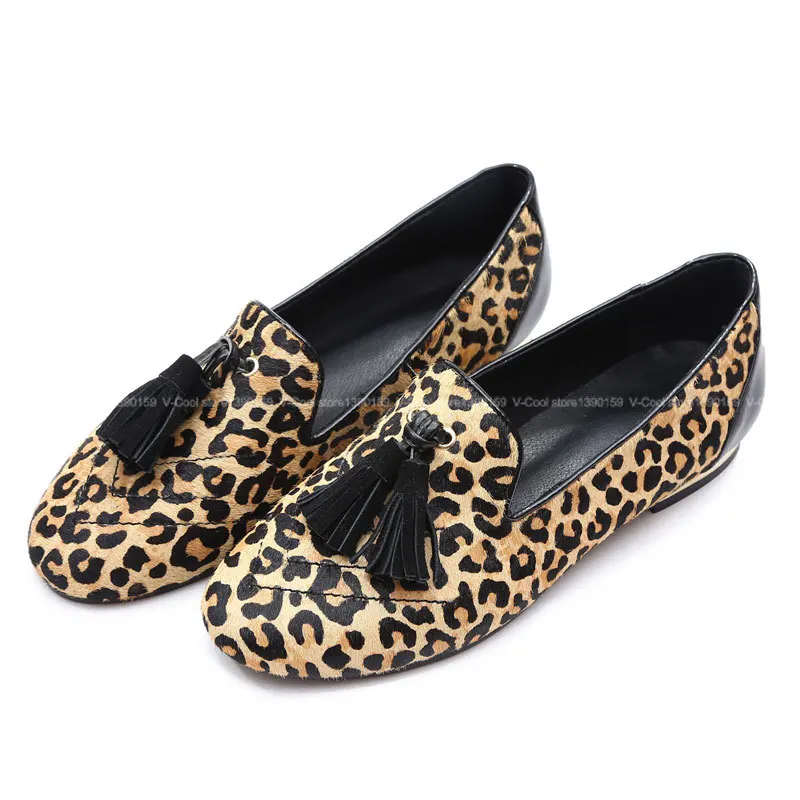 Buy 2015 Women's Genuine Leather&Horsehair Loafers