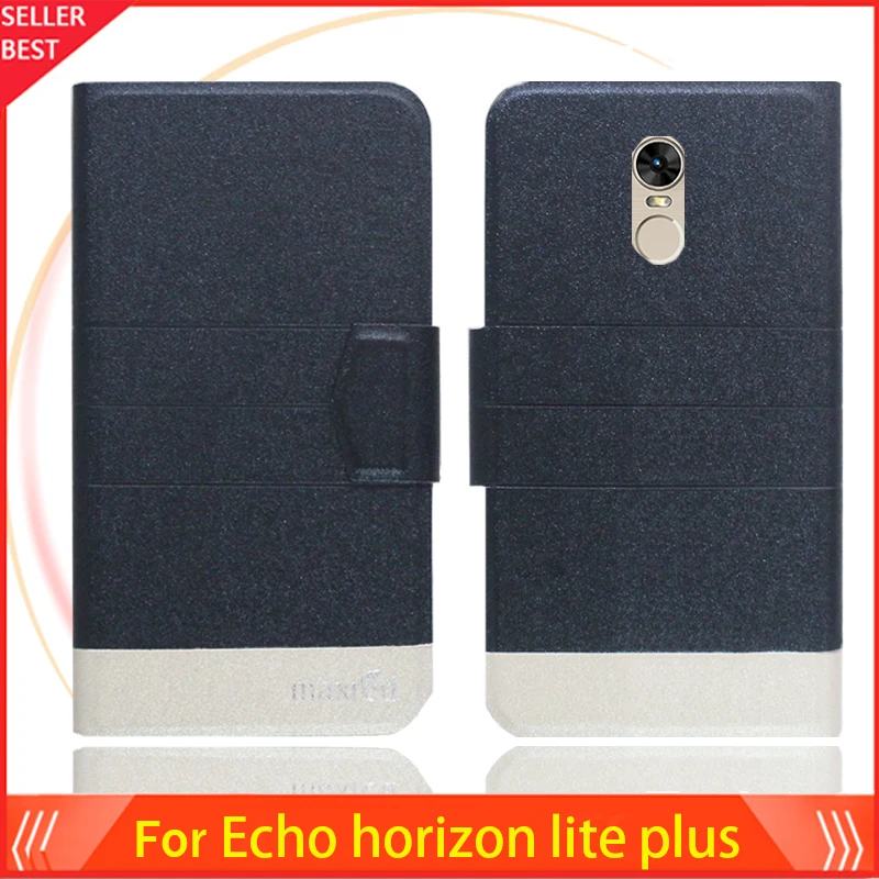 

5 Colors Hot!! Echo horizon lite plus Case Flip Ultra-thin Leather Exclusive Phone Cover Fashion Folio Book Card Slots