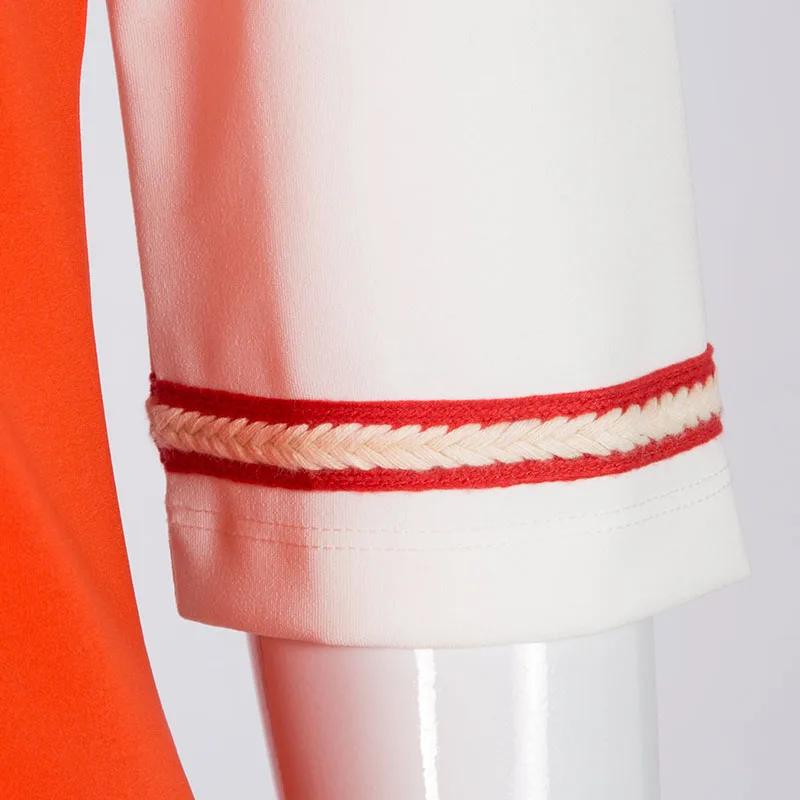 Clothing - A Line 60s Vintage Autumn Turtleneck Colour Block Dress Vintage Style