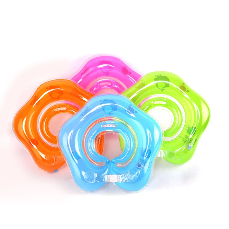 

Swimming Pool inflatable Circle Baby Swimming Ring Safety Infant Neck Float Circle Inflatable Swimming Mattress Pool Party Toys