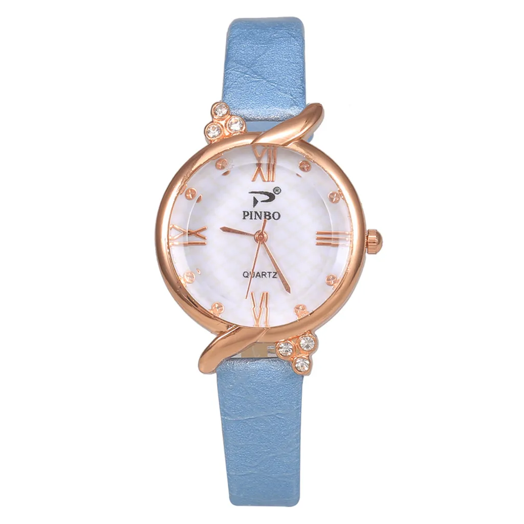 Женские наручные часы с круглым циферблатом, женские студенческие повседневные Простые маленькие свежие водонепроницаемые Модные кварцевые часы Orologio femminile
