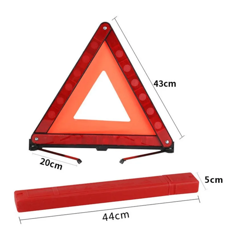Автомобиль треугольный предупредительный знак аварийный сигнальный знак авто пробоя Предупреждение треугольники Светоотражающие стоп