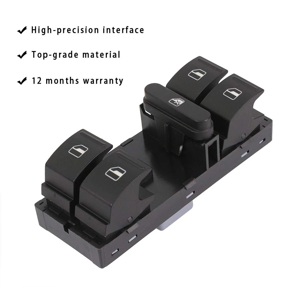 

5ND959857 5K4959857 Electric Power Window Master Switch Regulator Button for VW Golf MK5 MK6 Jetta Passat Tiguan Rabbit GTI F059