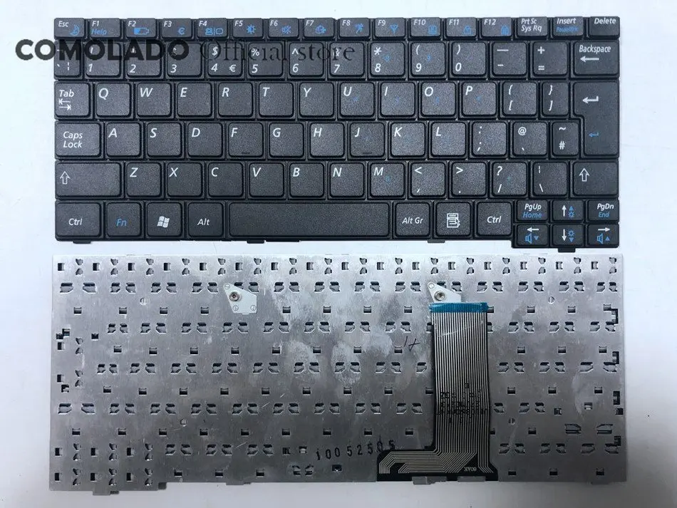 UK Laptop Keyboard For SAMSUNG NP- X118 X120 X180 X170 keyboard BLACK UK Layout -1