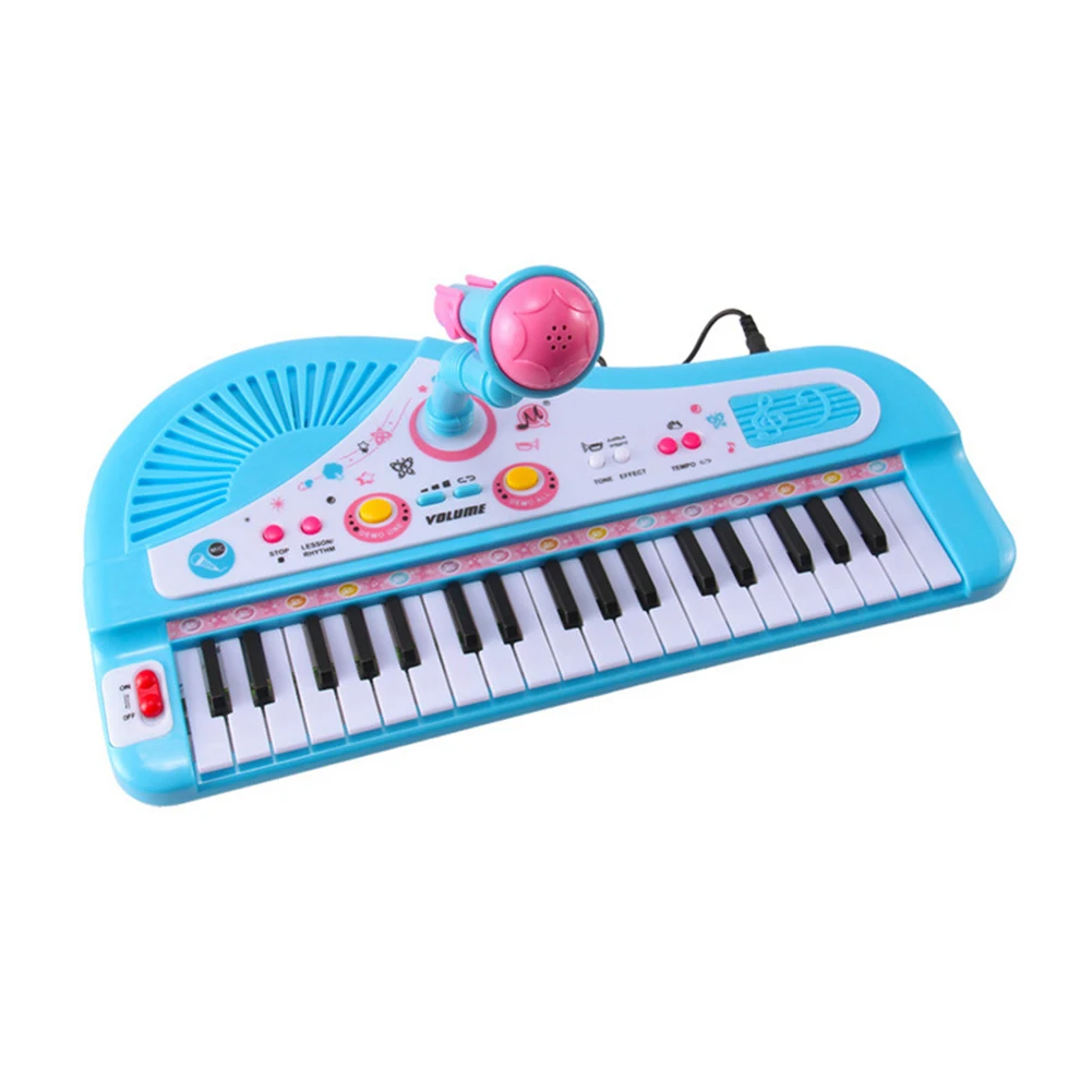  37 Keys Baby Toys Cute Electronic Piano Infant Kids Keyboard Song Boys Girls Playing Educational Gi