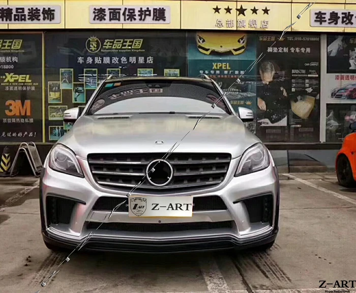 

Z-ART for body kit for Mercedes Benz ML W166 2011-2015 refit bumpers for Mercedes Benz ML free shipping by air