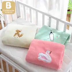100*120 см супер поглощение воды микро-спиннинг новорожденный мультфильм 3 цвета банное полотенце с вышивкой одеяло