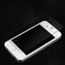 Karribeca 10 шт. 9 H протектор экрана из закаленного стекла для iPhone 4G 4 S 4S 4GS фильм гвардии Vidrio Pantalla MICA тела Pelicula vidro