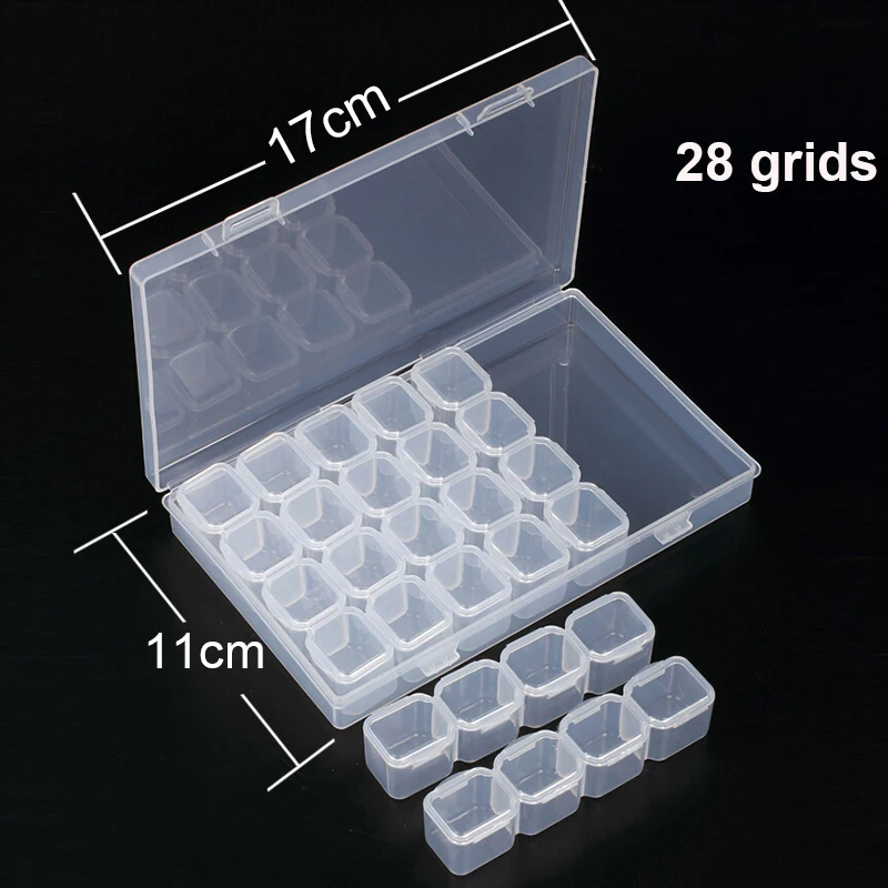 

Storage box Diamond Painting Accessory Beads Display diamond Paintng Storage Box For Diamond Embroidery Cross Stitch Tools