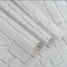 Wellyu белый кирпич обои культура кирпич гостиная магазин одежды обои скандинавском стиле ретро узор Papel де parede