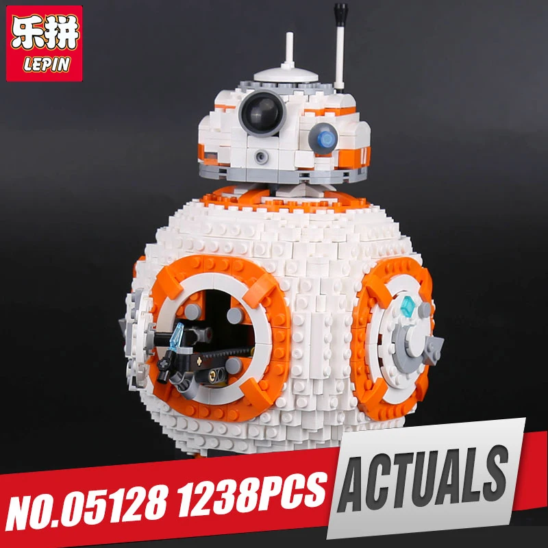 

Lepin 05128 Star Plan Wars Series The Double B 8 Robot Set Legoinglys 75187 Set Building Blocks Bricks Toys As Christmas Gifts