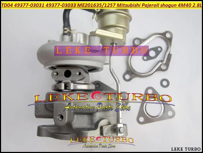 TD04-12T 49377-03031 49377-03033 ME201635 ME201257 Turbo Turbocharger For Mitsubishi Pajero II SHOGUN 2.8L TD 4M40 125HP (5)